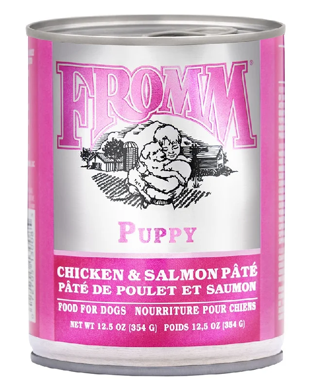 Fromm Classic Puppy Chicken & Rice Pate Wet Dog Food 12oz