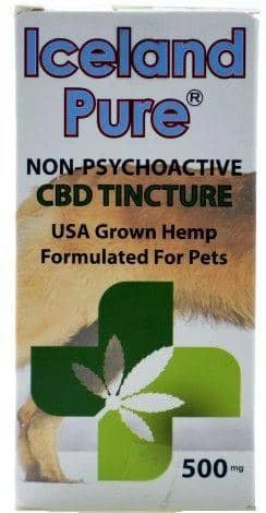 Iceland Pure CBD Enhanced Calming & Pain Relieving Product for Dogs - 500 mg