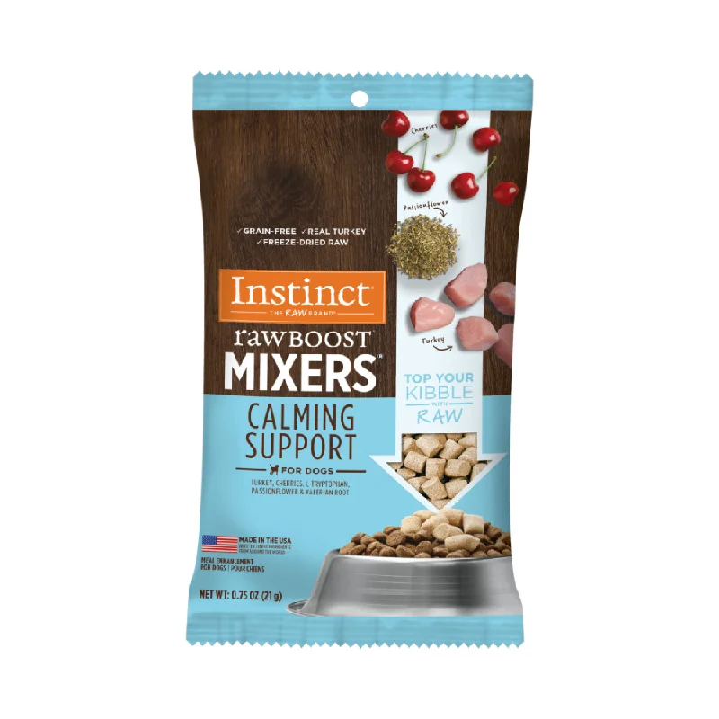 Instinct The Raw Brand Dog Raw Boost Mixers Freeze-Dried Raw Calming Support 0.75oz