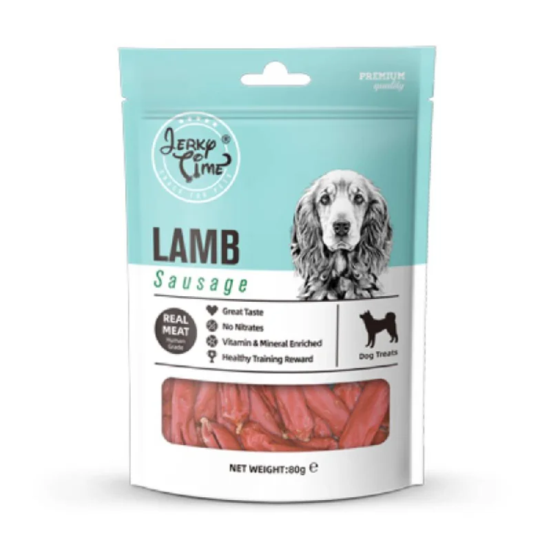 Jerky Time Dog Lamb Sausage 80g