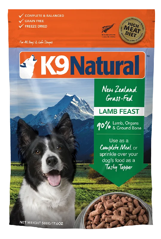 K9 Natural New Zealand Grass-fed Lamb Feast Freeze Dried