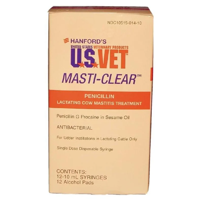 MASTI-CLEAR COW MASTITIS TREATMENT WITH SYRINGE