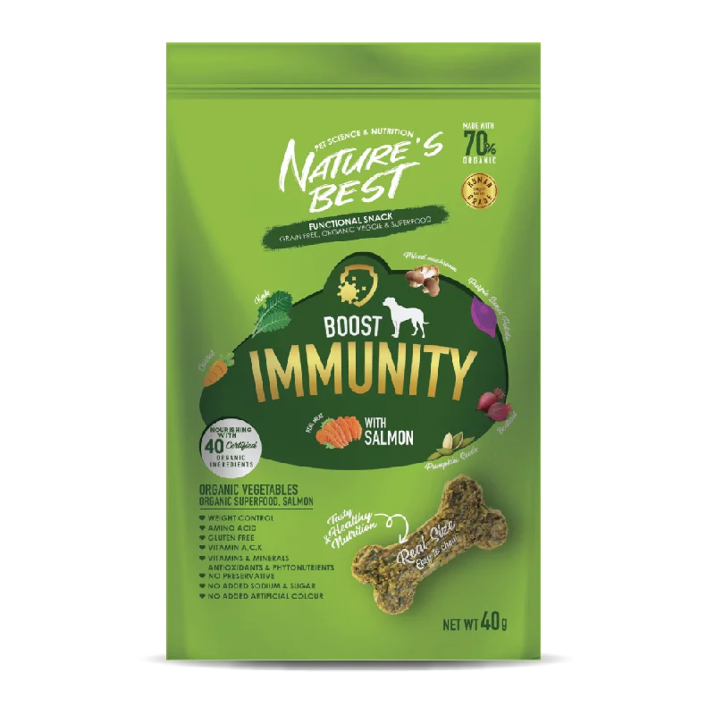 Nature's Best Dog Snack Boost Immunity With Salmon 40g