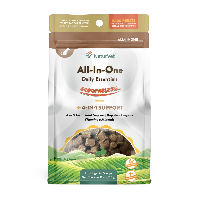 NaturVet Dog All-In-One Daily Essentials Scoopables 11oz