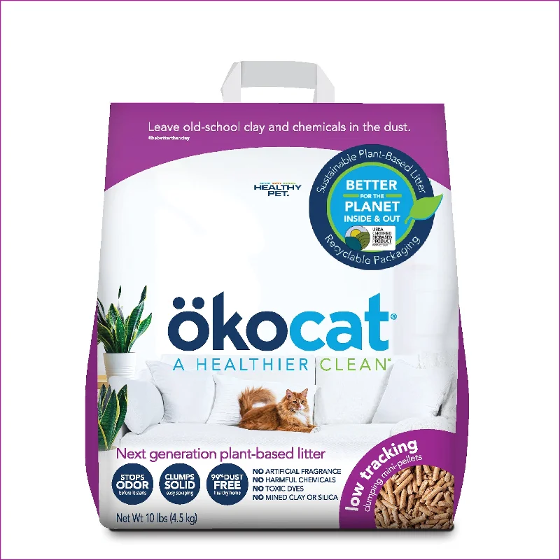 ökocat® Low Tracking Mini Clumping Pellets Wood Cat Litter (21.5 lb)