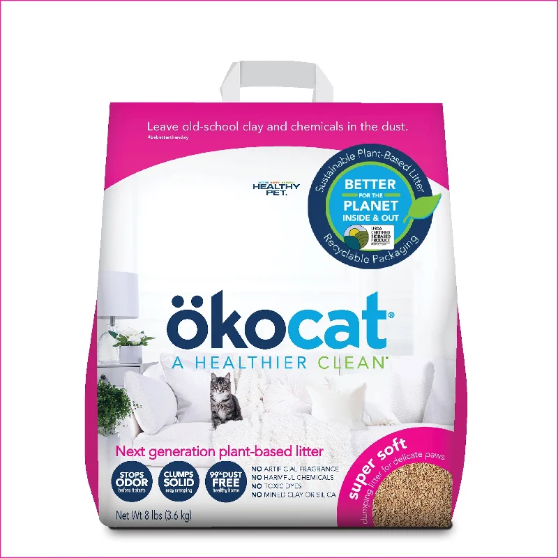 ökocat® Super Soft Clumping Wood Cat Litter