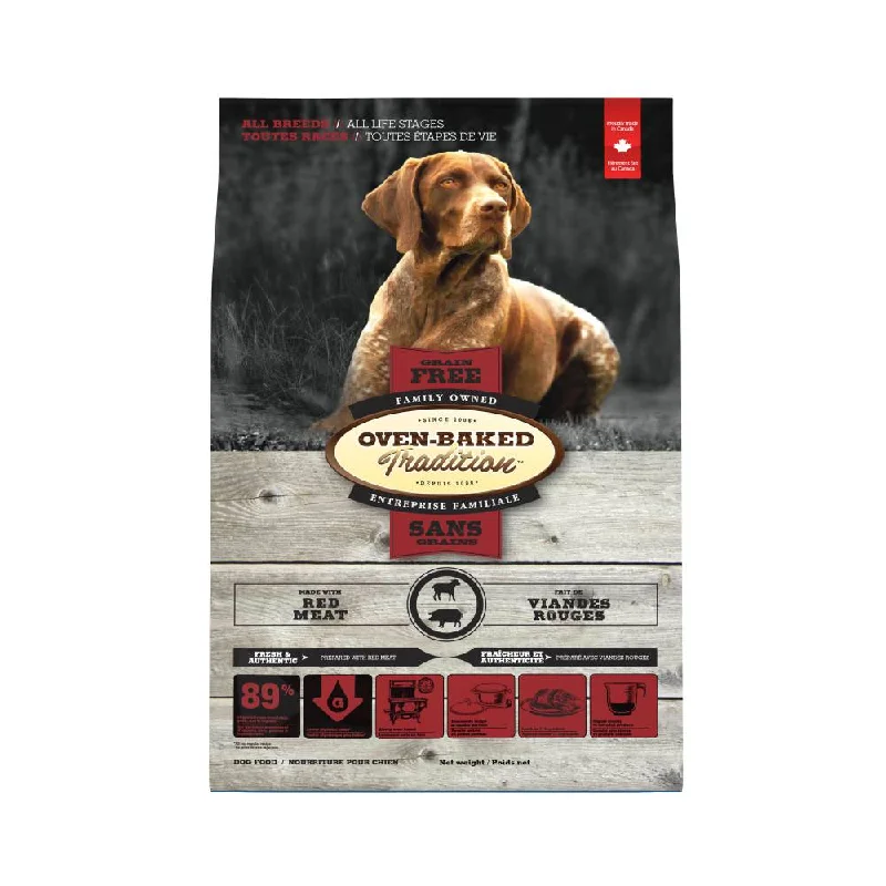 Oven Baked Tradition Dog All Life Stages Grain-Free Red Meat 12.5lb