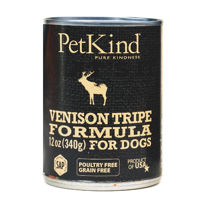 PetKind Wet Dog Food Limited Ingredient Venison 12oz