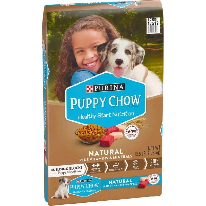 Purina Puppy Chow Natural Chicken Plus Vitamins & Minerals Dry Puppy Food