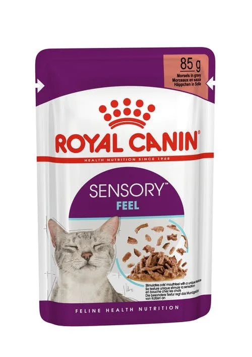 ROYAL CANIN CAT SENSORY FEEL GRAVY 85G