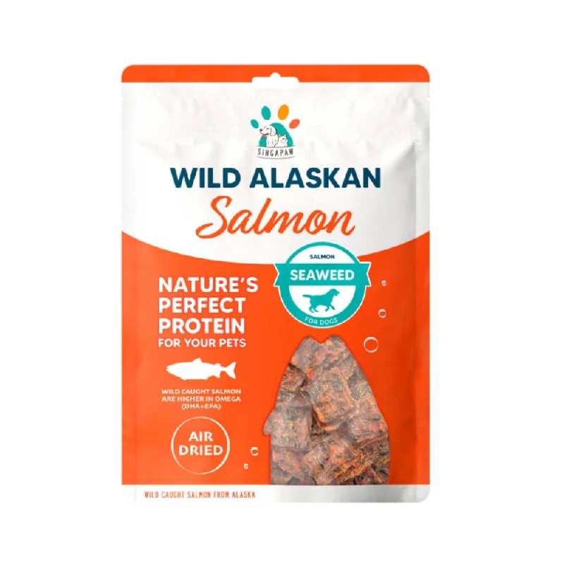 Singapaw Dog Wild Alaskan Salmon Seaweed 70g