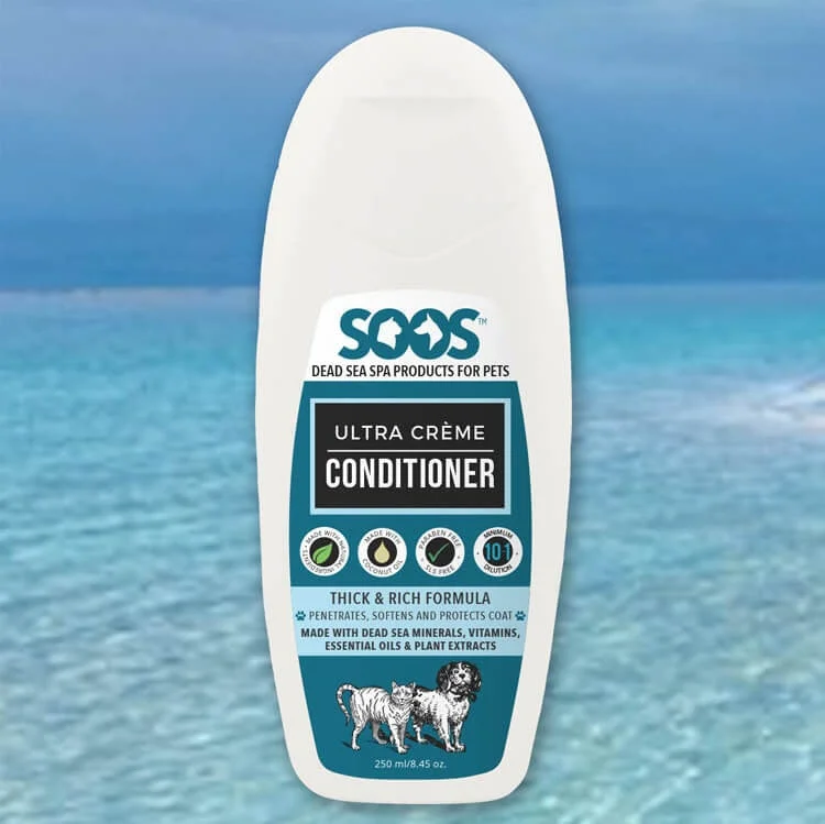 SOOS Natural Dead Sea Ultra Crème Pet Conditioner For Dogs & Cats