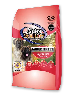 Tuffy's Nutri Source Large Breed Beef and Rice